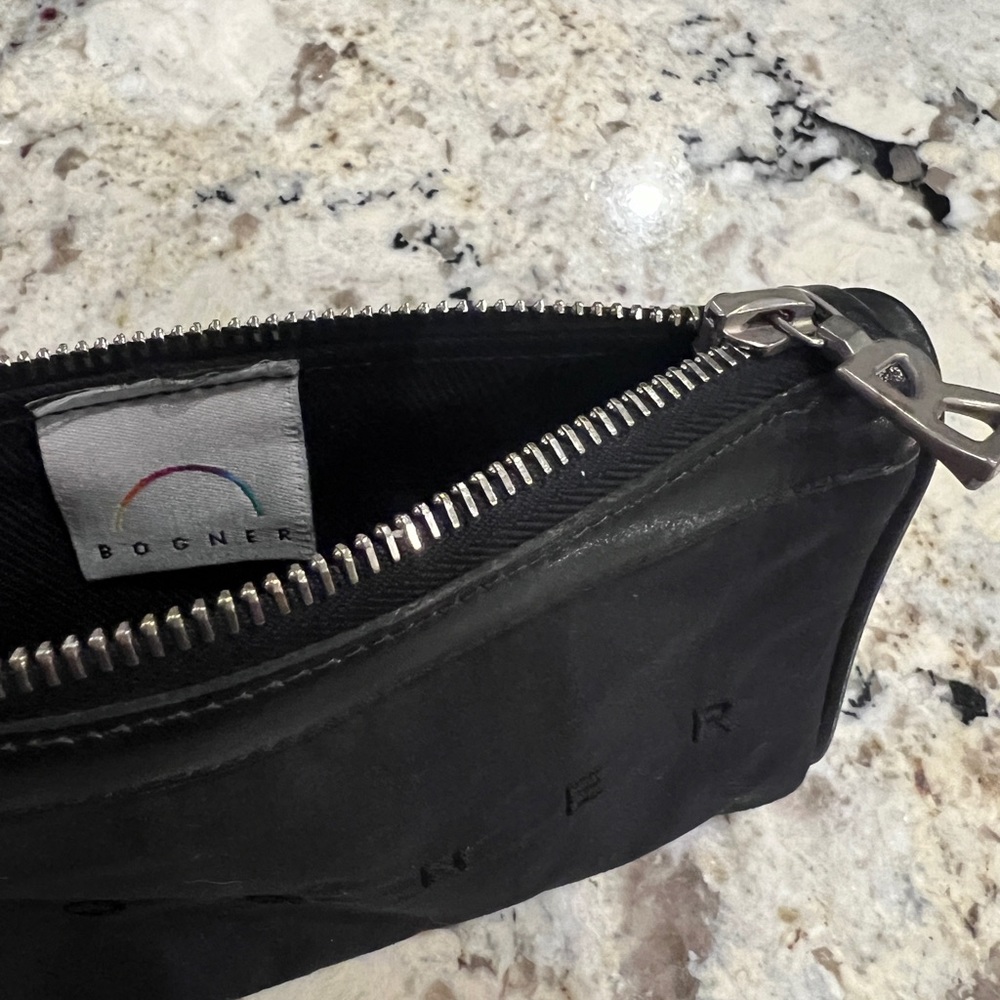 vintage bogner ski waist belt danny pack leather